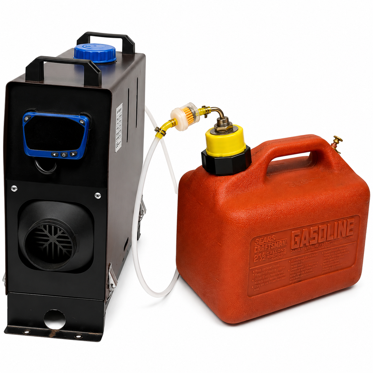 Chilton Can Diesel Heater Extended Fuel Kit – Basic | FuelUpKit