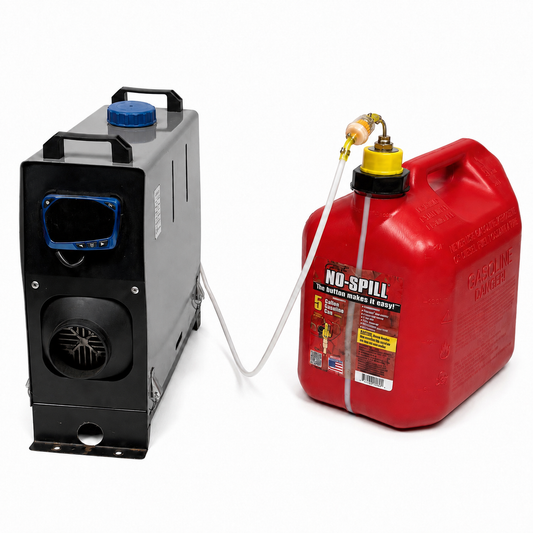 No Spill Can Diesel Heater Extended Fuel Kit – Basic | FuelUpKit