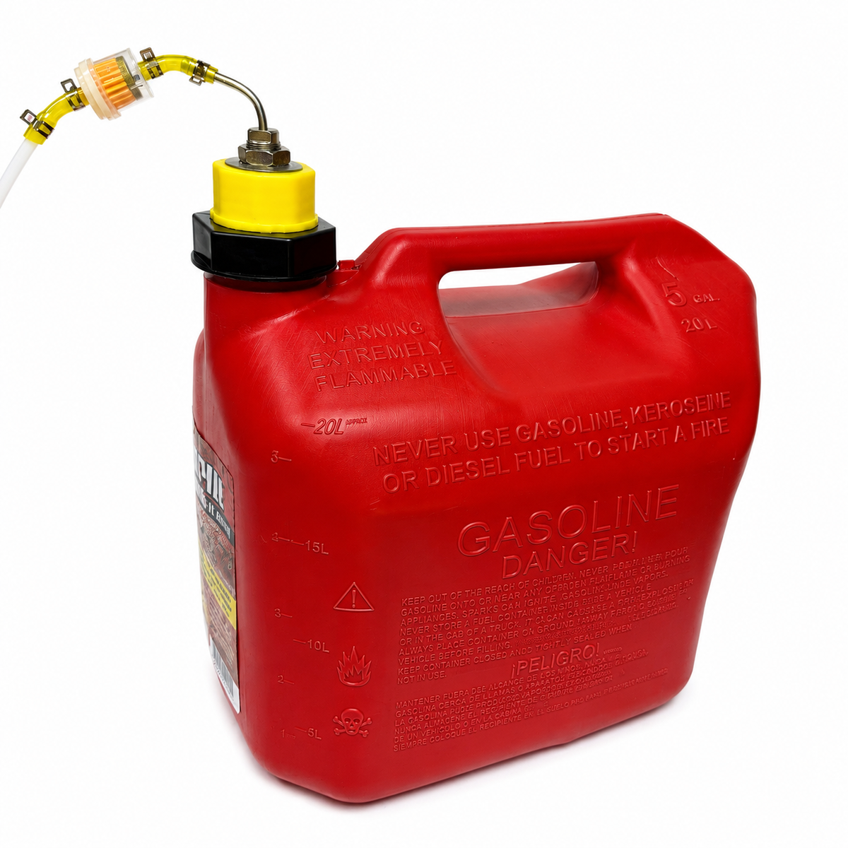 No Spill Can Diesel Heater Extended Fuel Kit – Basic | FuelUpKit