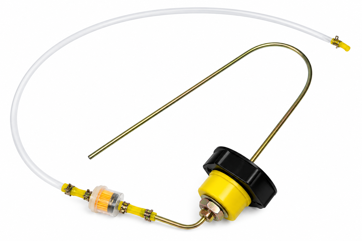 No Spill Can Diesel Heater Extended Fuel Kit – Basic | FuelUpKit