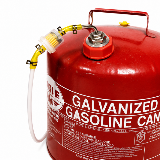 Metal Round Gas Can  Extended Runtime Kit Diesel Heater - Basic Kit