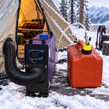 Chilton Can Diesel Heater Extended Fuel Kit – Quick-Connect Premium | FuelUpKit