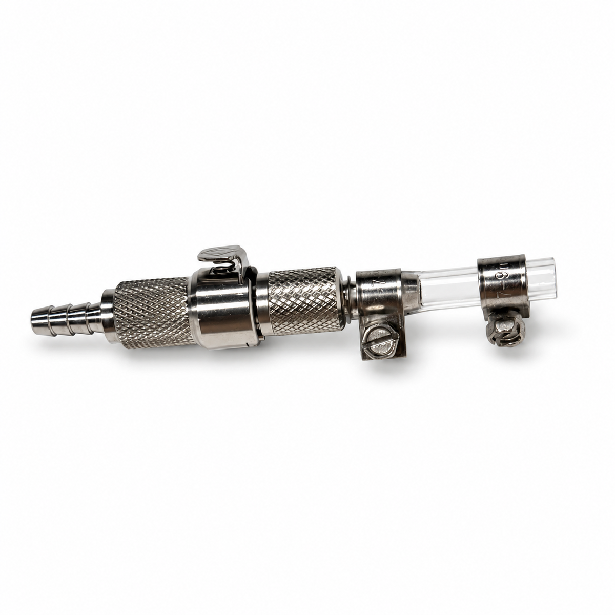 Stainless Steel Fuel-Line Quick Disconnect Kit with Automatic Shutoff, Viton™ Seals & Versilon® Tubing