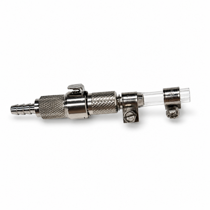 Stainless Steel Fuel-Line Quick Disconnect Kit with Automatic Shutoff, Viton™ Seals & Versilon® Tubing