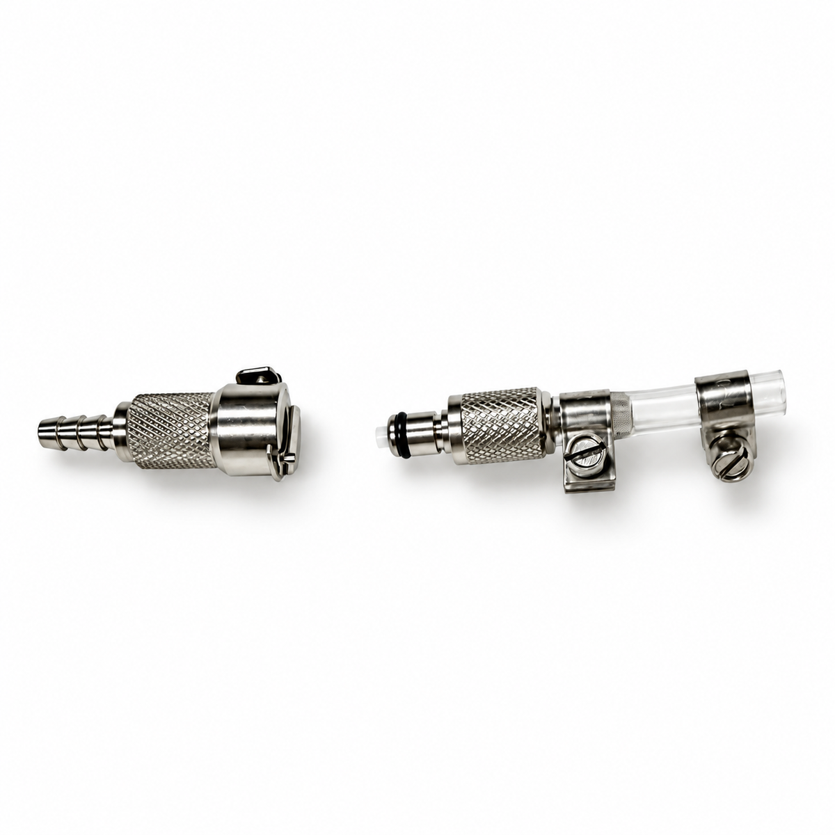Stainless Steel Fuel-Line Quick Disconnect Kit with Automatic Shutoff, Viton™ Seals & Versilon® Tubing