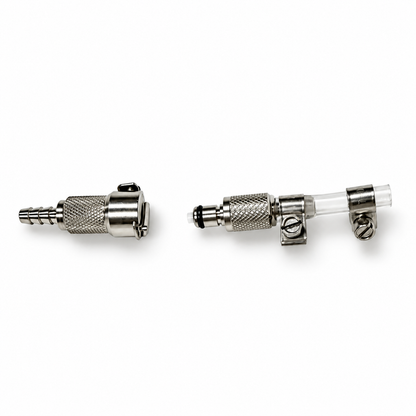 Stainless Steel Fuel-Line Quick Disconnect Kit with Automatic Shutoff, Viton™ Seals & Versilon® Tubing