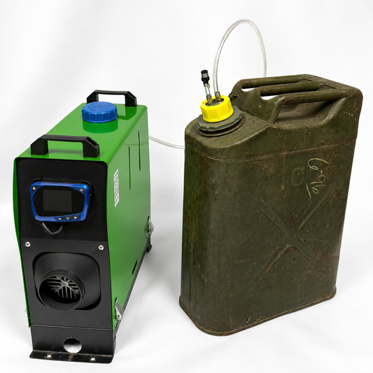 Jerry Can U.S. Army Extended Runtime Kit Diesel Heater - Standard Kit