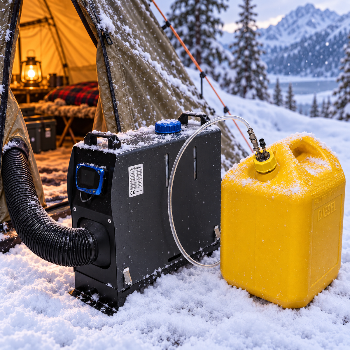 Midwest Gas Can Diesel Heater Fuel Kit – Premium | FuelUpKit
