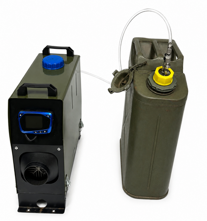 Jerry Can (Army)  Extended Runtime Kit Diesel Heater - Quick Connect