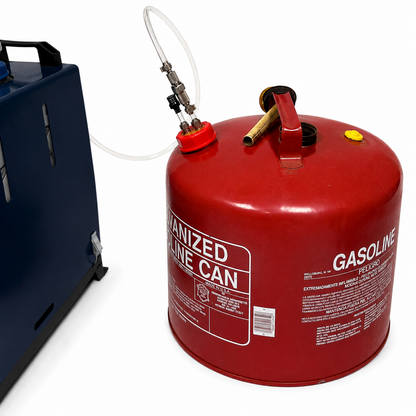 Metal Round Gas Can  Extended Runtime Kit Diesel Heater - Quick Connect